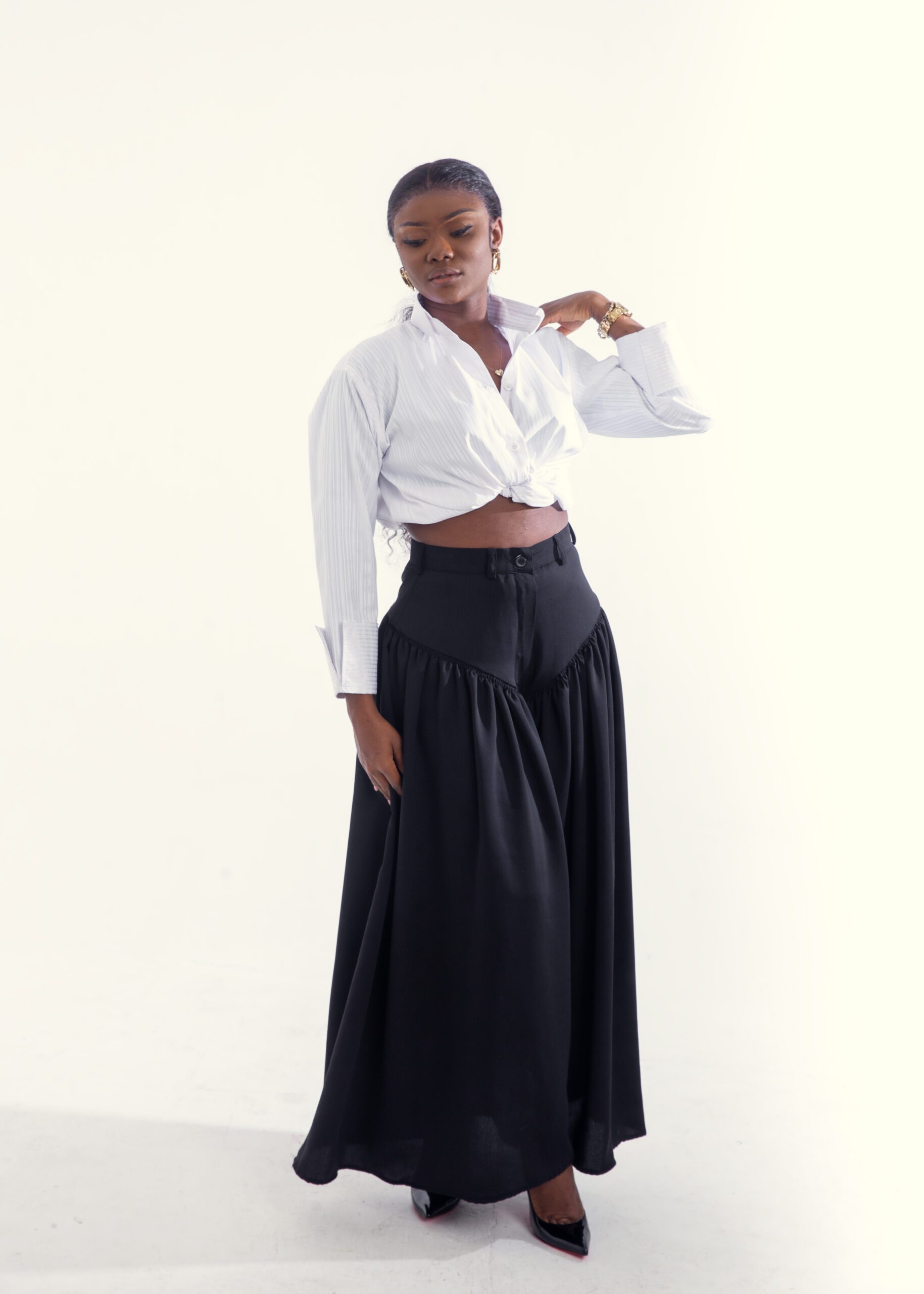 IMG_2740 kuvaa pants, gathered trousers